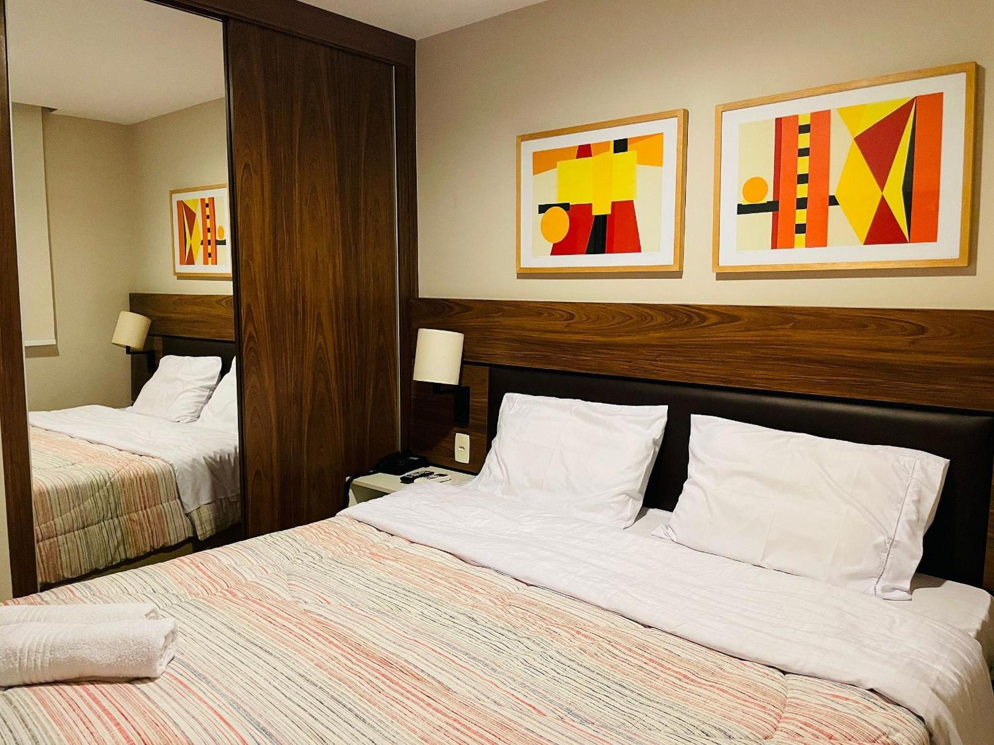 Morada Estanconfor Berrini - Flat Em Hotel Premium No Brooklin São Paulo Buitenkant foto